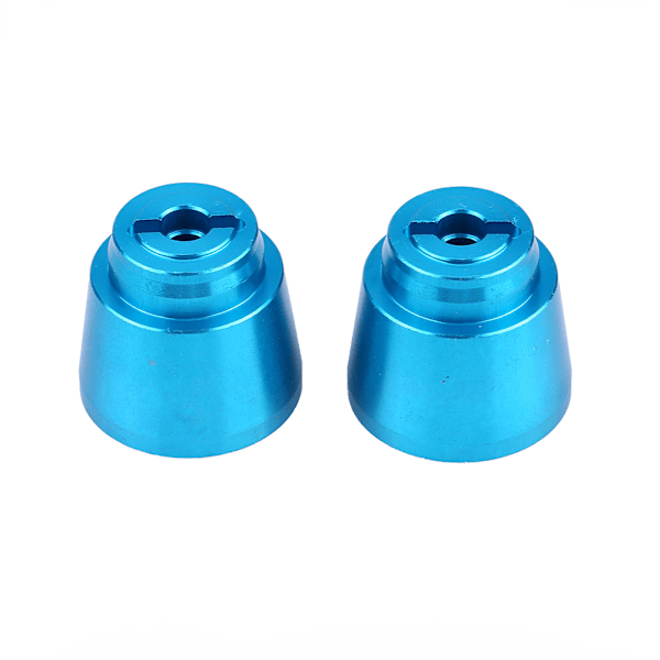 Aluminiumlegering Bakhjul Sekskant Navadapter for Axial Rock Racer 90026 RC Bil (Blå)