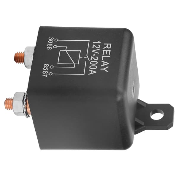 WM686 12V 4-polet startrelæ kraftigt bil ON/OFF-kontaktrelæ RL/180 200A
