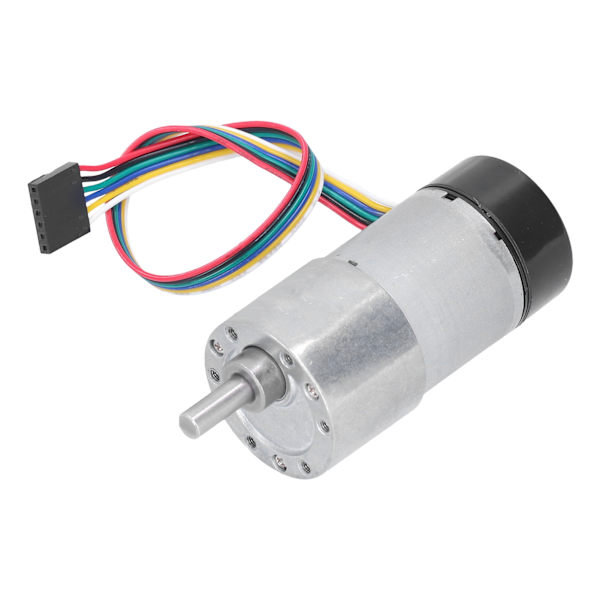 JGB37‑3530 DC12V Encoder Metallgirreduksjonsmotor Høy dreiemoment Encoder Girreduktor 6RPM
