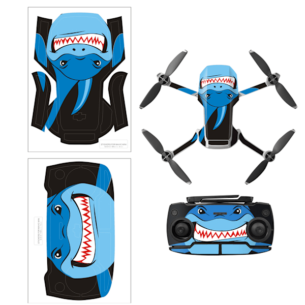 Dekorationsskyddsdekaler Drone Passar till MAVIC MINI RC DroneBlue