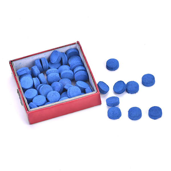 50 st Biljard Pool Snooker Stick Pole Cue Tip 10mm Ersättning Set Box