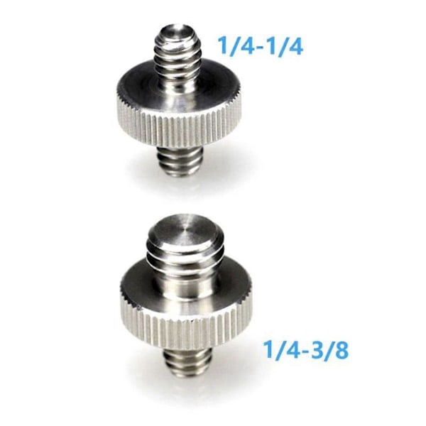 1/4 till 3/8 Skruvar Adapter Konverterare Tapp Skruv Fäste Set