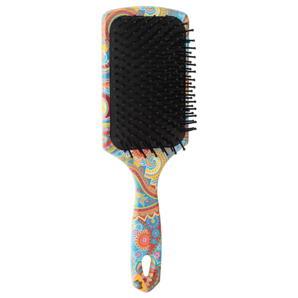 Trykt nylon tenner hårbørste Husholdnings Bærbar Elegant Detangle Hair Brush Styling Tool