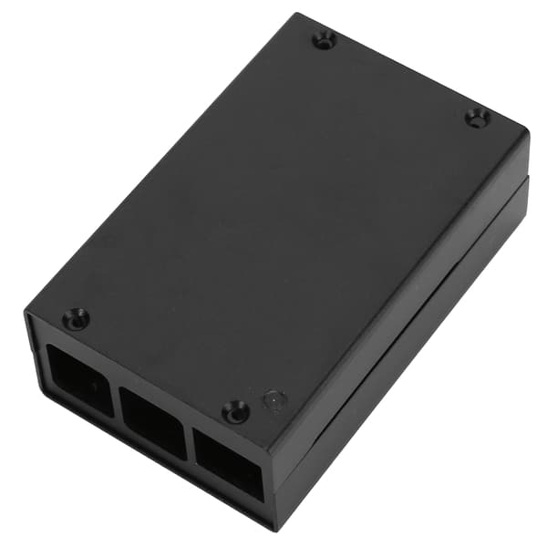Beskyttelsesetui til Raspberry Pi 3 Kabinet i aluminiumslegering med køleventilator