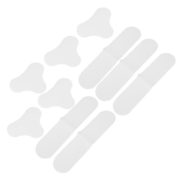 10 stk. halsrynkeplaster Hudregenerering Gjenopprett elastiske hydrogelplaster for bakhalsen