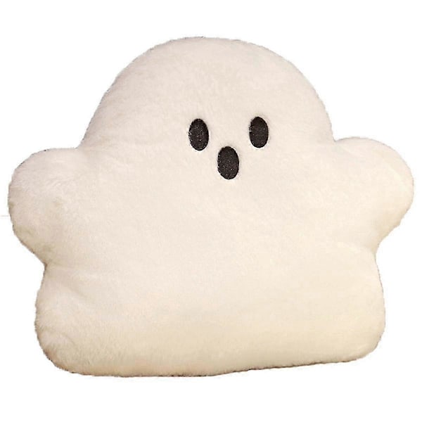 Mjuk Söt Vit Moln Spöke Docka Halloween Kudde Barnpresent Docka Hem Sovrum Stol Dekoration