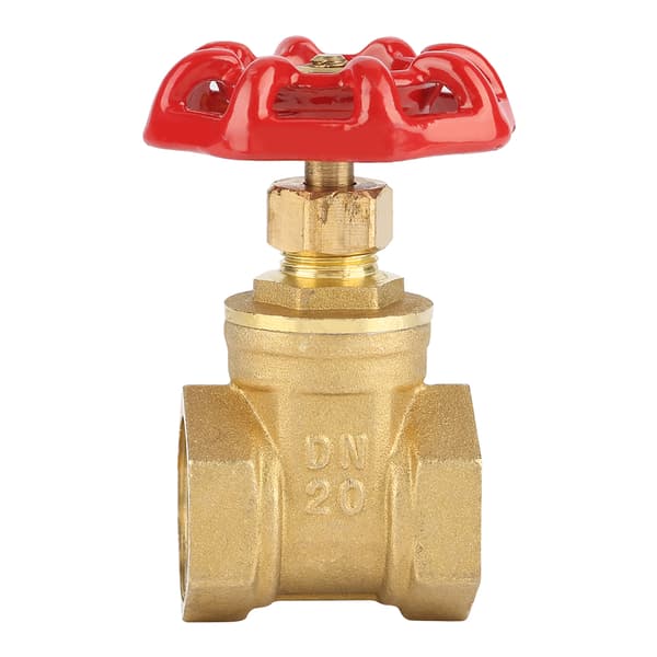 DN20 Messing Portventil BSPP G3/4 Roterende Skydeventil 232PSI til Vand Olie Gas