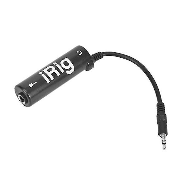 2-pack Black iRig Guitar Interface Converter iPhonelle, iPadille, iPodille