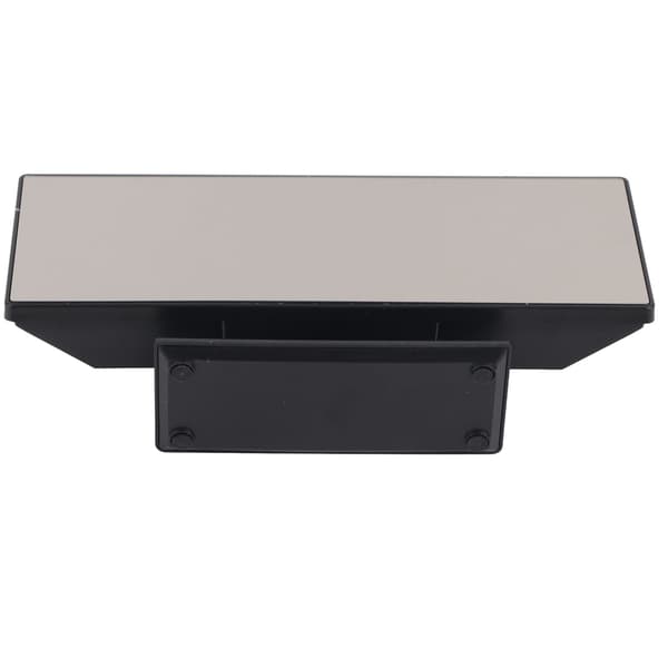 Digital väckarklocka LED lysande temperaturmätfunktion Special spegeldesign elektronisk klocka