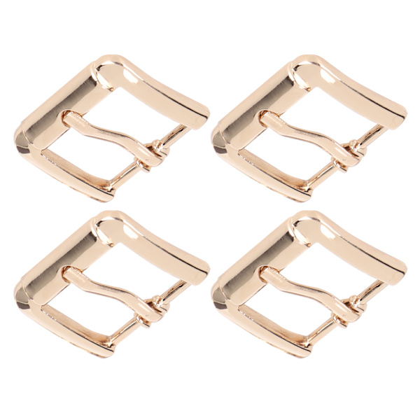 Bæltespænde Enkelt Tand til Læderrem Vindjakke Udskiftning DIY Tilbehør 20mm Guld B01-61-61017