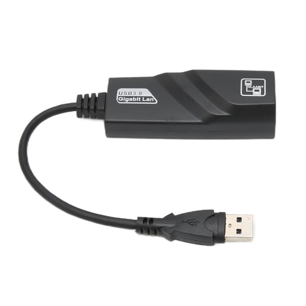 Gigabit Ethernet Adapter USB3.0 til RJ45 Auto MDIX Fuld Duplex Halv Duplex Bred Kompatibilitet Kablet Ethernet Adapter