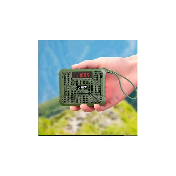 W28 Utomhus Walkman Spelare Radio Bluetooth Högtalare Liten Ljud Handradio Röd