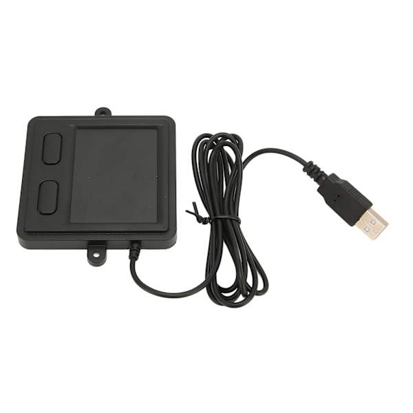 Kabelført USB Touchpad Multifunktionel høj følsomhed 2-knapsdesign Sort bærbar pegeplade til bærbar computer Desktop Hjemmekontor