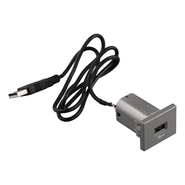Auton USB-tuloadapteri Ääniradio U-levy Flash-liitäntäkaapeli Focus 2 Mk2 2009-2011 Acce SilverBlack