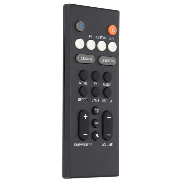 Fjernkontroll ABS Slitesterk Høyttaler Erstatningskontroller for YAS‑209 YAS‑109