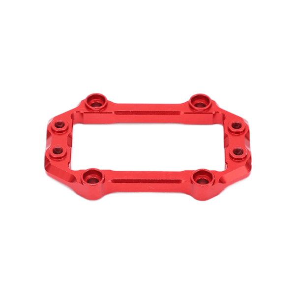 Styrservo-fäste i aluminiumlegering, styrservo-fäste för Arrma Kraton 1/8 RC-bilar, röd