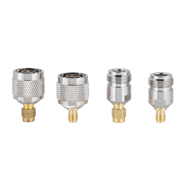 4 STK SMA til N adapter N han/hun til SMA hun/han RF koaksial adapter stik