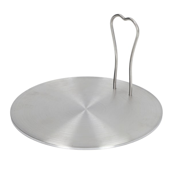Varmefordelingsplate i rustfritt stål induksjonsplate elektrisk induksjonskomfyr diffusoradapter for hjemmekjøkken 16# 15,5 cm/6,1 tommer