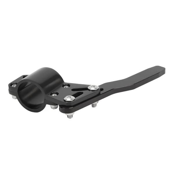 Blinklysstangs Position Op Kit Aluminium Legering Rat Blinkstangsforlænger Universal Bilmodifikation Sort