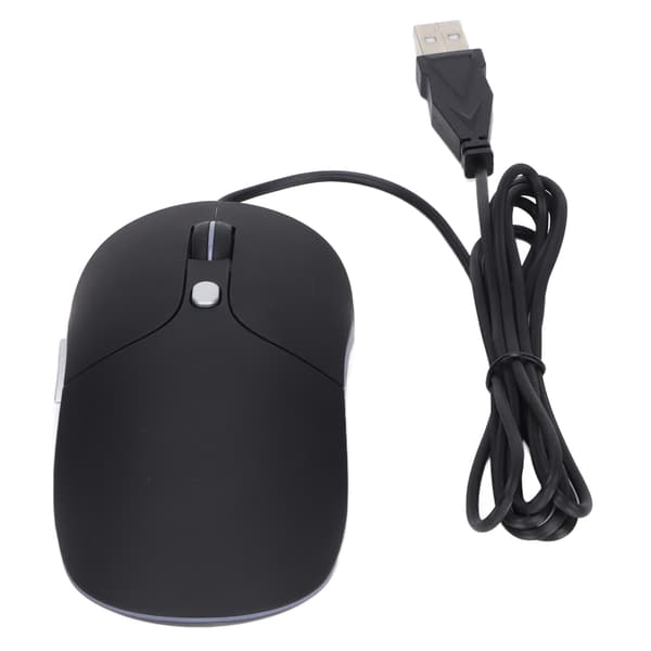 Gaming Mus Farverige Lys Mat Tekstur Smart Forbindelse 4 Hastighed Optisk Motor Kablet Mus