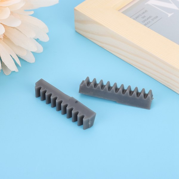 Ett par sidoställ stickmaskin Plasttillbehör L/R sidoställ Passar för Silver Reed