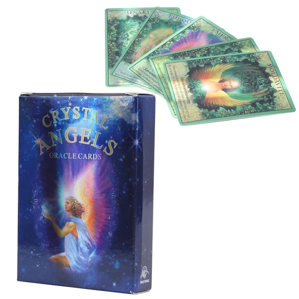 Utsökta Tarotkort Ödesdivination Spådom Spelkort för Familj Vänner Fest Engelska