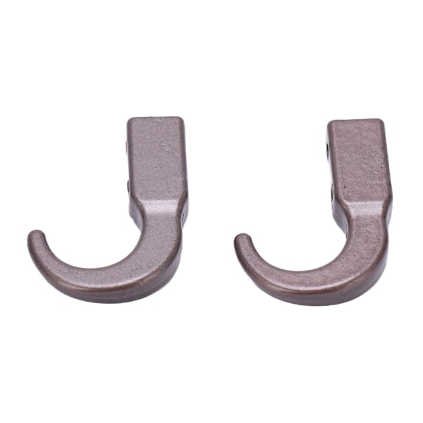 2 set RC metallisimulaatioperävaunukoukku sinkkiseoksesta vetokoukku SCX10 1/10 RC-kiipeilyautolle Titanium Color