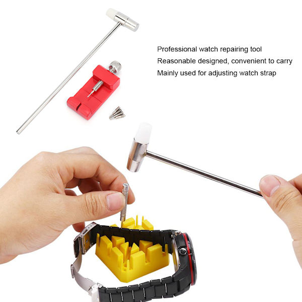 6st/ set Iron Hammer Watch Band Rem Link Pin Remover Set Watch