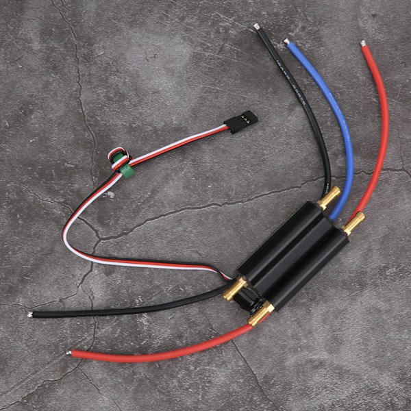 30A RC-båt Vattentät Borstlös ESC Elektrisk Hastighetsregulator Tillbehör för RC-båt