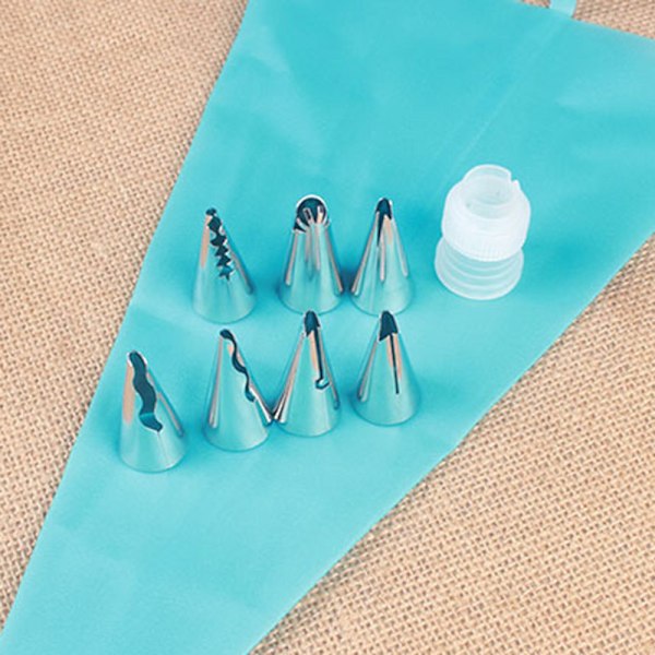 Piping Tip Sæt Nem Rengøring Kage Dekoration Tip Kit Køkken Fødevare Grade Blomster Frosting Tip til Kager Desserter
