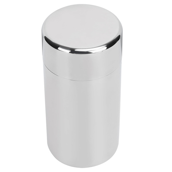 Bærbar 304 rustfrit stål forseglet teblad opbevaringskrukke beholder kaffebønnebeholder L størrelse 550ml