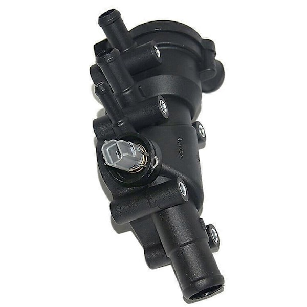 Termostat + hus + kontakt XS6E8 A586AG til 02-08 Ford KA 1.3 1.6 DURATEC, OE:1337823 XS6E8A586AH