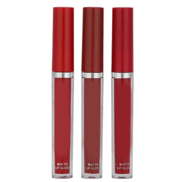 3 stk. DRAGON RANEE Lip Glaze Mat Flydende Læbestift Langtidsholdbar Moderigtig Makeup til Piger Kvinder