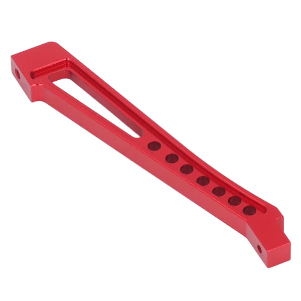 Aluminiumslegering Front Chassisstiver Stabil Ydeevne Stærk Støtte 8,7 cm Længde RC Tilbehør til ARRMA 1:7 1:8 Rød