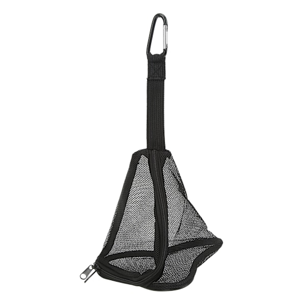 Camping Torkställ Utomhus Hängande Triangulär Förvaringsnät Mesh Organizer för Bestick Mat Grönsaker S 5.9in