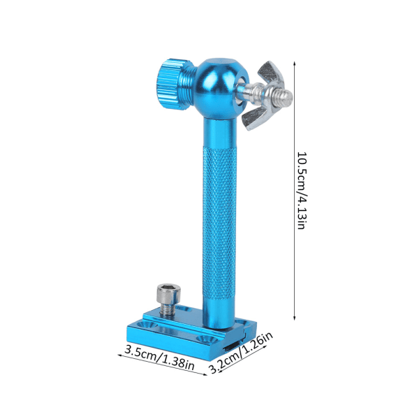 Aluminiumslegering Letvægts Bærbar Universal Box Fiskestol Natlys Beslag Tilbehør Grejl Tilbehør Blå