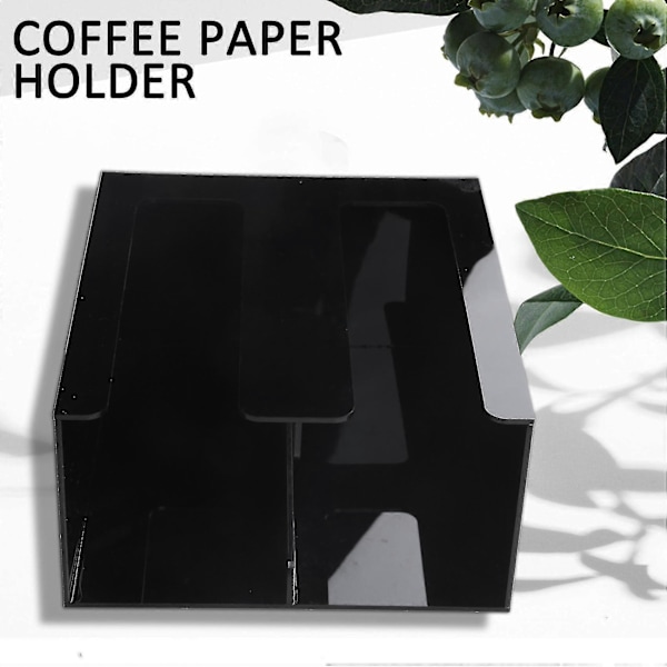 Kaffekopp & Lock Hållare Dispenser Kopphållare Dubbel Kopphållare Pappersmuggsförvaringsställ