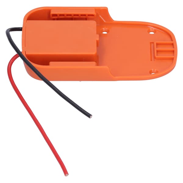 Batteriadapter med fikseringshul Strømdockadapter til RIDGID 18V / AEG 18V strømstik