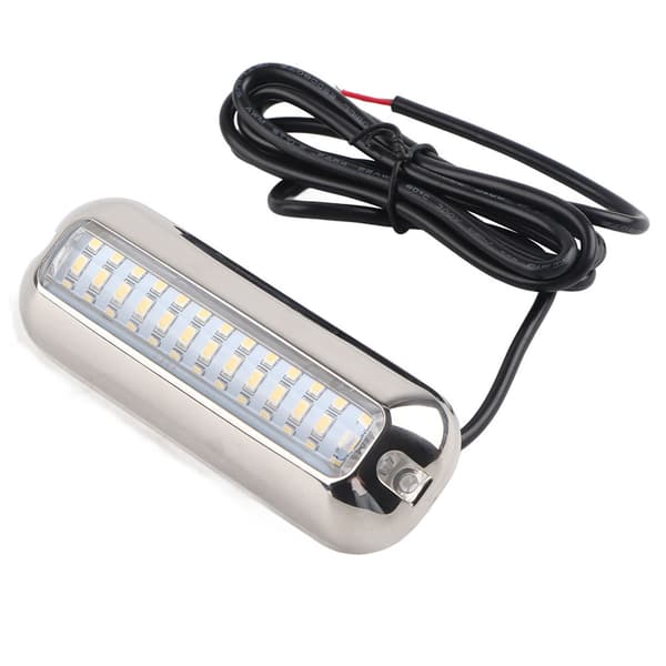 39 LED'er 5,2W Vandtæt Pontoon-Transomlys IP68 Vandtæt Bådfiskeri Lampe Blå