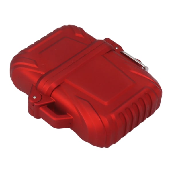 2-pack ficktändare fodral IP56 vattentät säker bärbar ficktändare lock för utomhuscamping resor röd