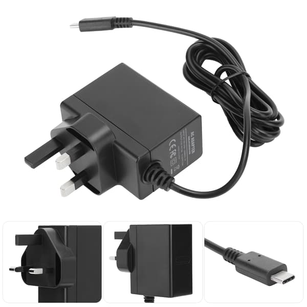 15V 2.6A AC-adapterladdare för Nintendo Switch-spelkonsol laddningsenhet 100-240V kontakt