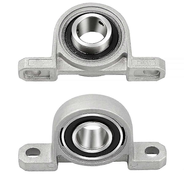 4 stk. Lagerhus Flenslager 10mm KP000 Kulelagerblokk Putelager kompatibel med Reservedel P