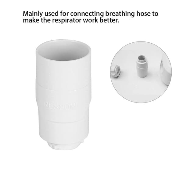 Respiratorslangadapter Andningsslangadapter Tillbehör för ResMed AirMini