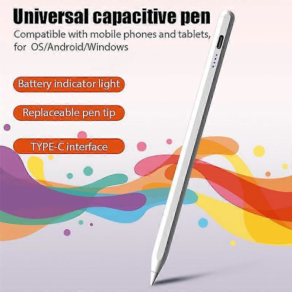 Universell penna kompatibel med Android IOS Windows Touch Pen kompatibel med //Pencil/// Surfplattepenna