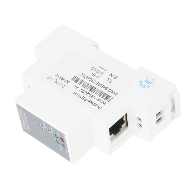 RS485 til Ethernet seriel server skinne montering router 100-240VAC PE11-H til FreeRTOS