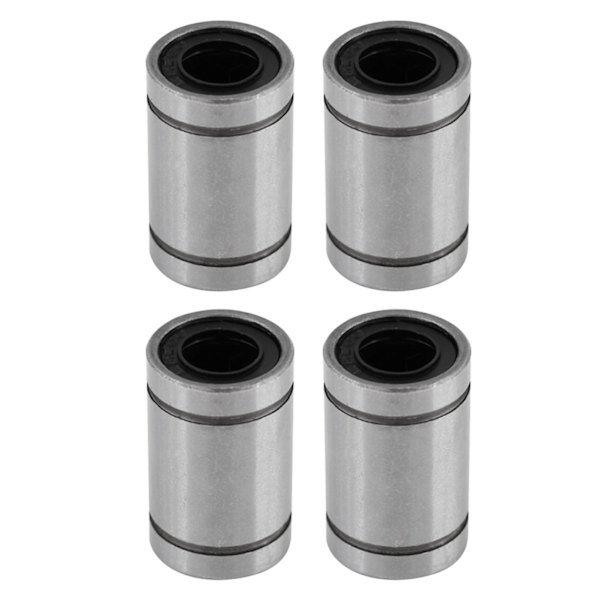 10 st LM8UU 8 mm linjär rörelse kullagerbussning för 8 mm stång 3D-skrivare CNC delar