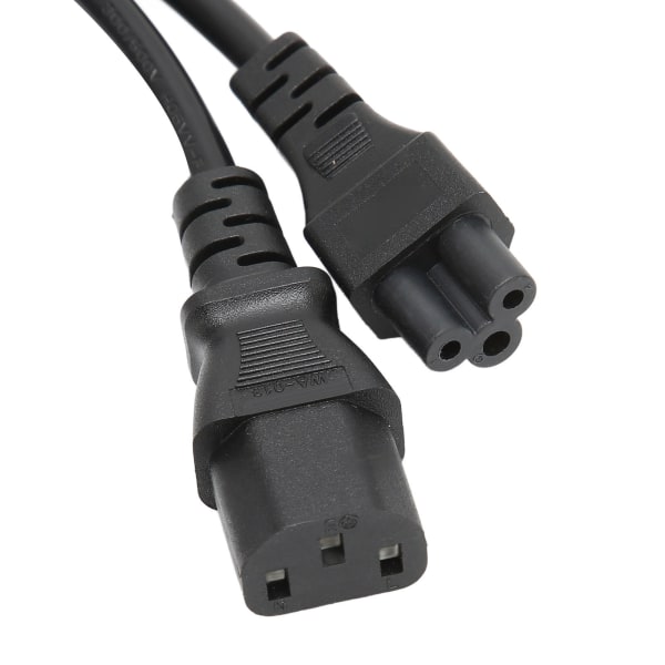 Splitter strømstikledning IEC 320 C14 han til C13 og C5 hun splitter adapter kabel 10A 250V