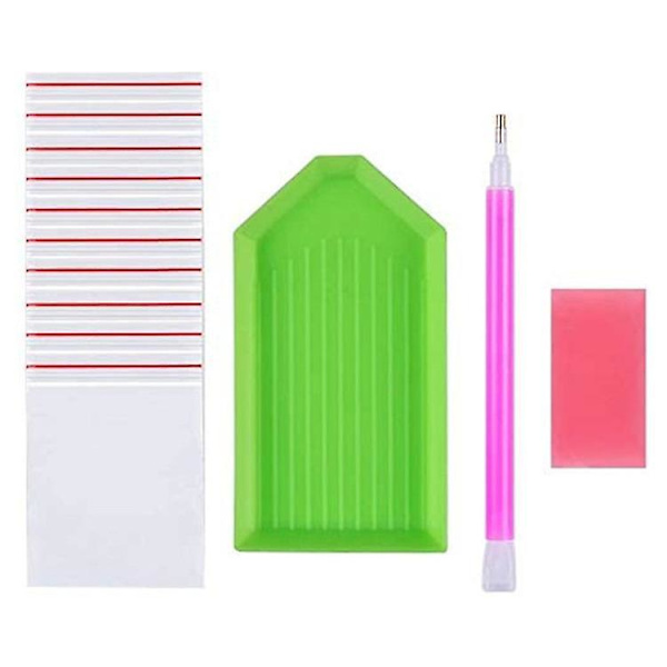 Tiger 5D Full Diamond Painting Kit - DIY diamond painting set , 12x12 tuumaa/30x30cm