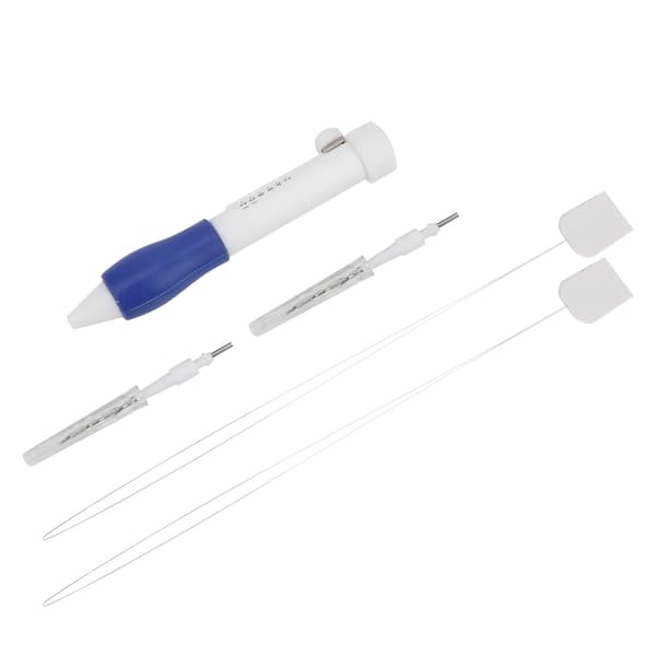 DIY Broderipenna Set Stickning Sömnad Punch Needle Kit Sybehörsverktygssats