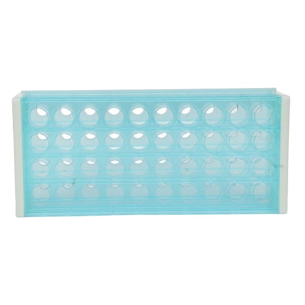40 pladser rulleflaskeholder DIY lodret display Enkel installation Akryl læbestift displayholder til sprayflasker